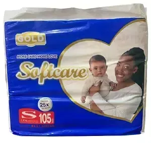 Softcare Diaper 3‑8kg 105pcs